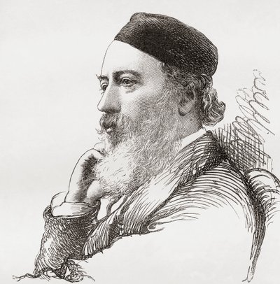 Sir John Gilbert, from The Magazine of Art, published 1878 by English School